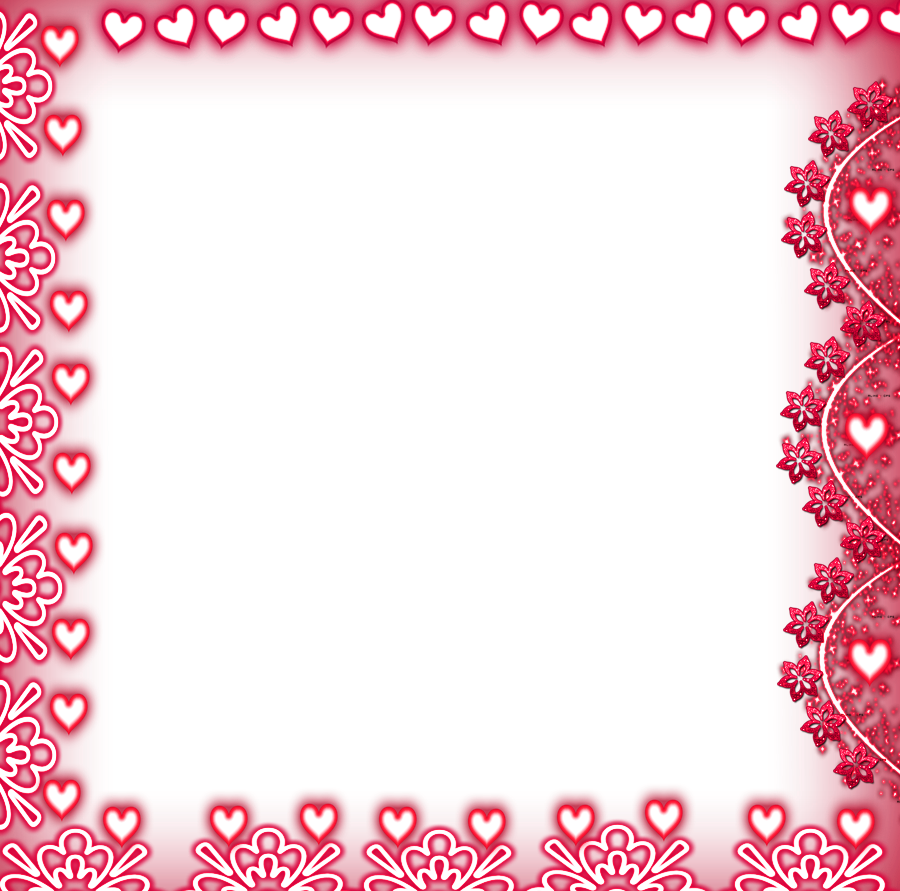 Frame Border Heart Image Png Transparent Background Free Download