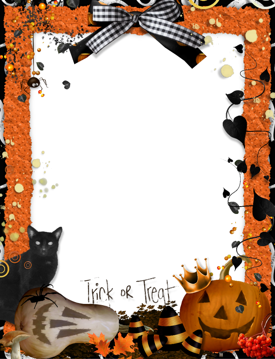 Download Images Free Frame Halloween PNG Transparent Background, Free ...