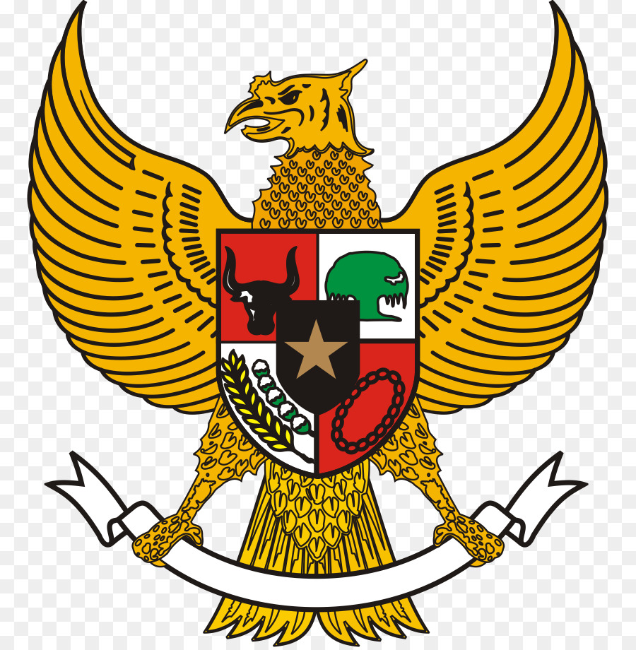 Gold And Silver Emblems National Emblem Of Indonesia - vrogue.co