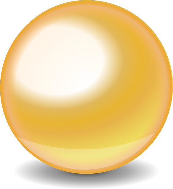 Gold Glossy Ball Png Transparent Background Free Download 26216 Freeiconspng