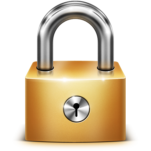 Golden Lock PNG Transparent Images Free Download, Vector Files