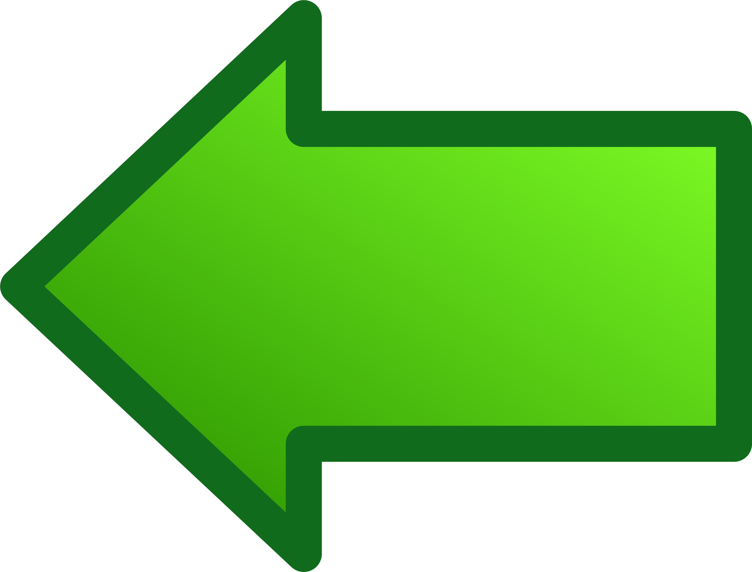 Green Right Arrow