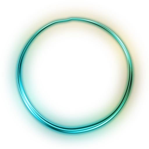 Green Glowing Circle Icon Png Transparent Background Free Download 16067 Freeiconspng