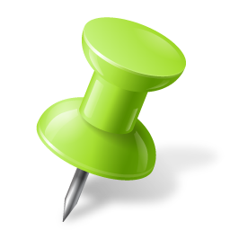 Green Push Pin Icon Png Transparent Background Free Download Freeiconspng