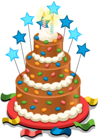 Cartoon Birthday Cake png download - 3683*6141 - Free Transparent Birthday Cake  png Download. - CleanPNG / KissPNG