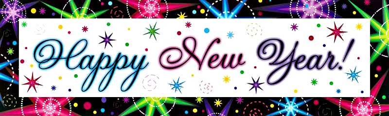 Happy New Year Banner Clipart Free Pictures PNG Transparent Background,  Free Download #34648 - FreeIconsPNG