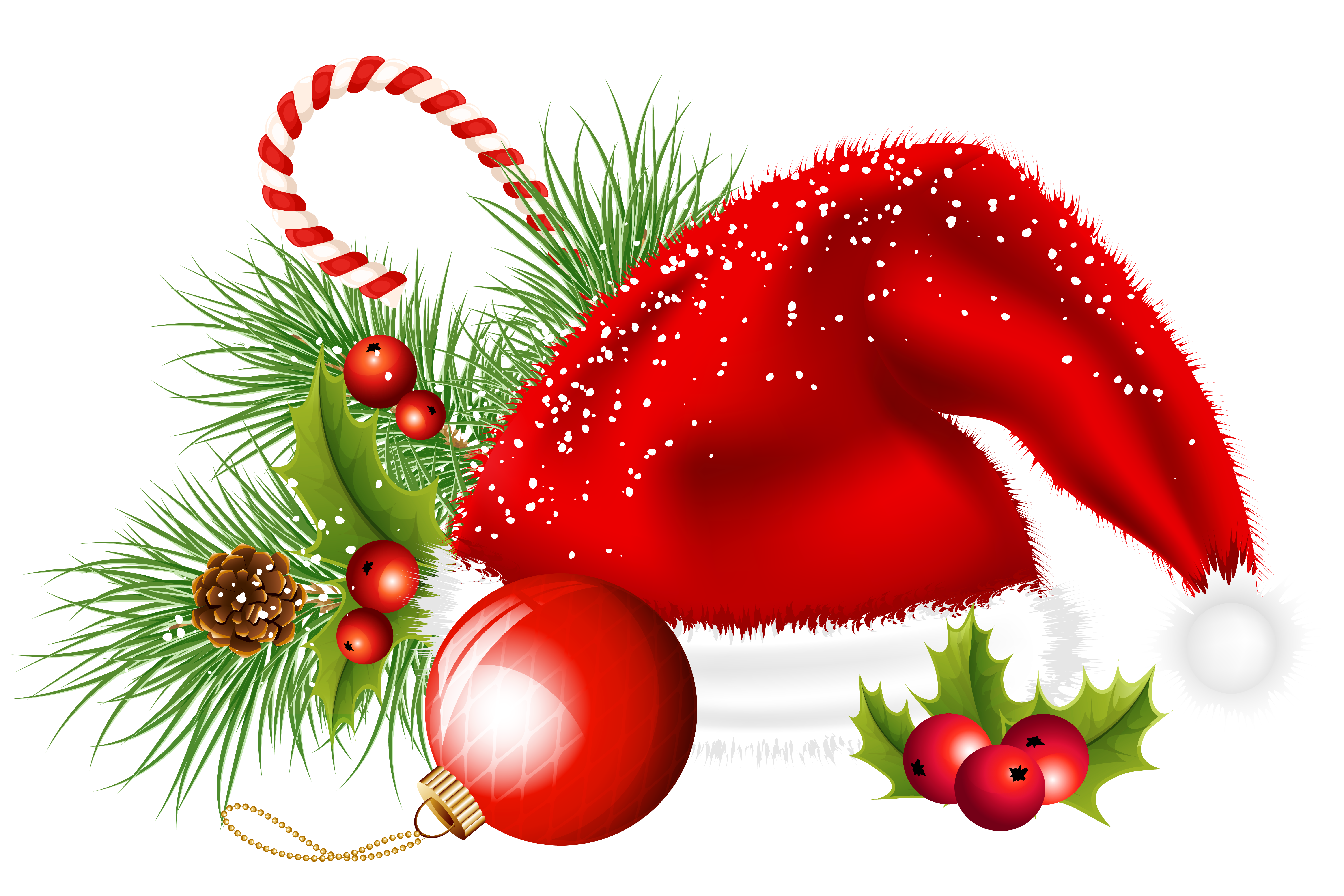 Hat, Ball, Tree Leaf, Candy Christmas Image PNG Transparent Background, Free  Download #47098 - FreeIconsPNG