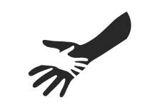 Helping Hand Icon Transparent Helping Hand PNG Images Vector