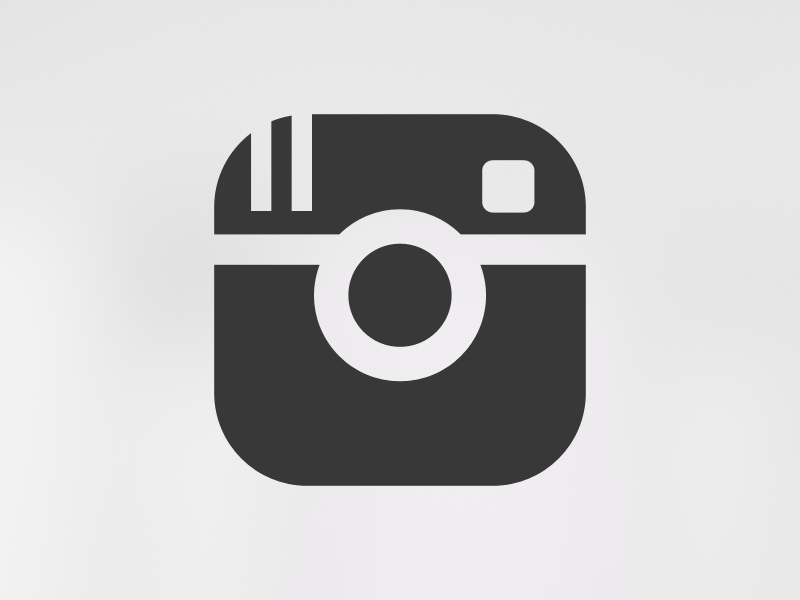 instagram logo vector black and white