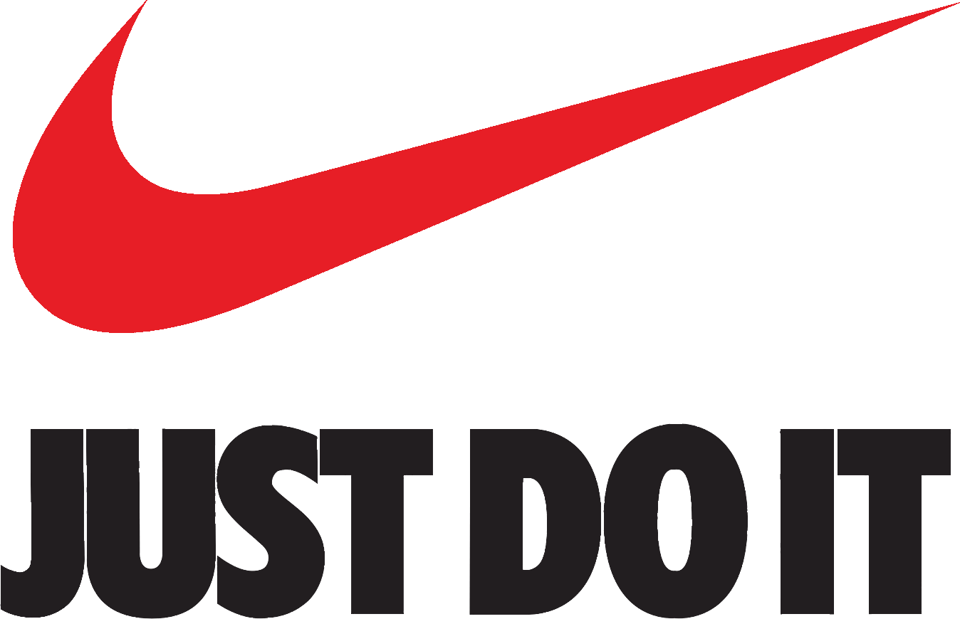 Red Nike Logo Just Do It Png Transparent Background Free Download