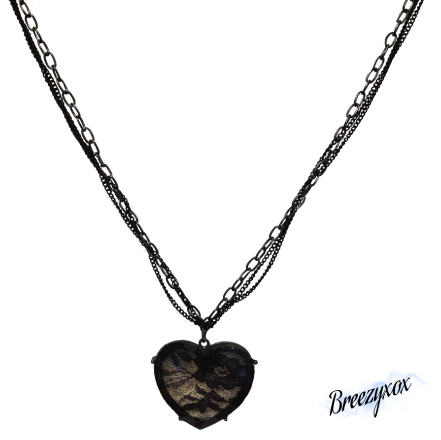 heart necklace png