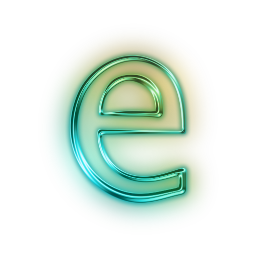 Letter E PNG transparent image download, size: 512x512px