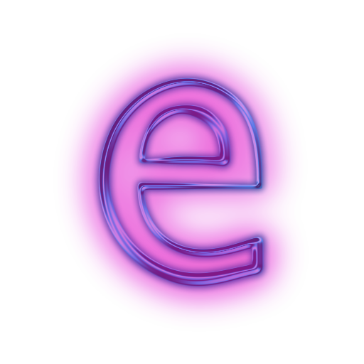 Letter E PNG transparent image download, size: 512x512px