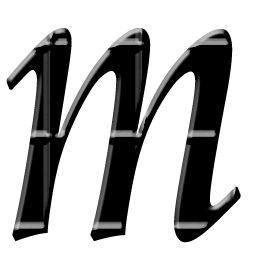 Letter M Icon, Transparent Letter M.PNG Images & Vector - FreeIconsPNG