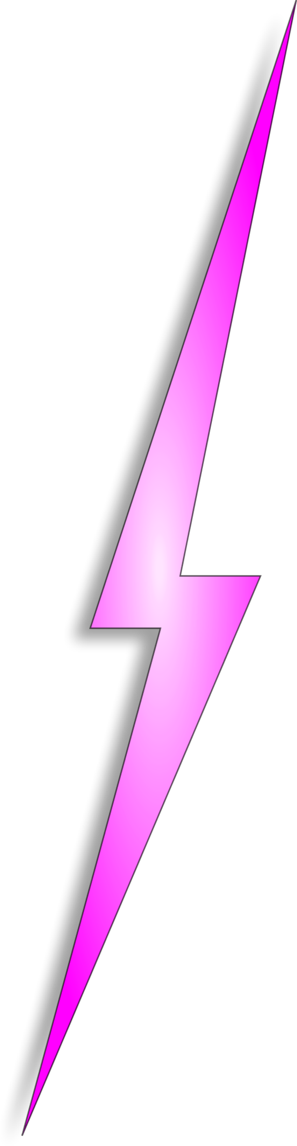 lightning stike of pink