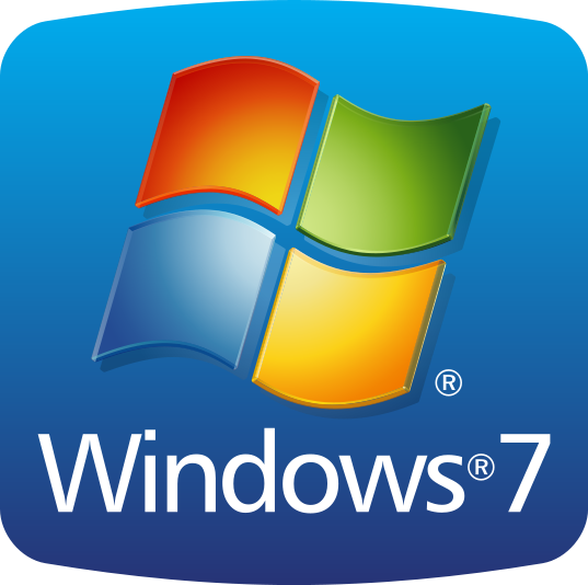 Windows 7 Icon Transparent Windows 7 PNG Images Vector 
