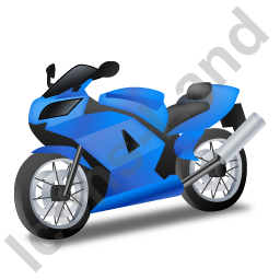 Motorcycle Blue Icon PNG Transparent Background, Free Download #2700 ...