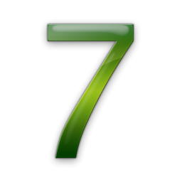 Number 7 Icon, Transparent Number 7.PNG Images & Vector - FreeIconsPNG