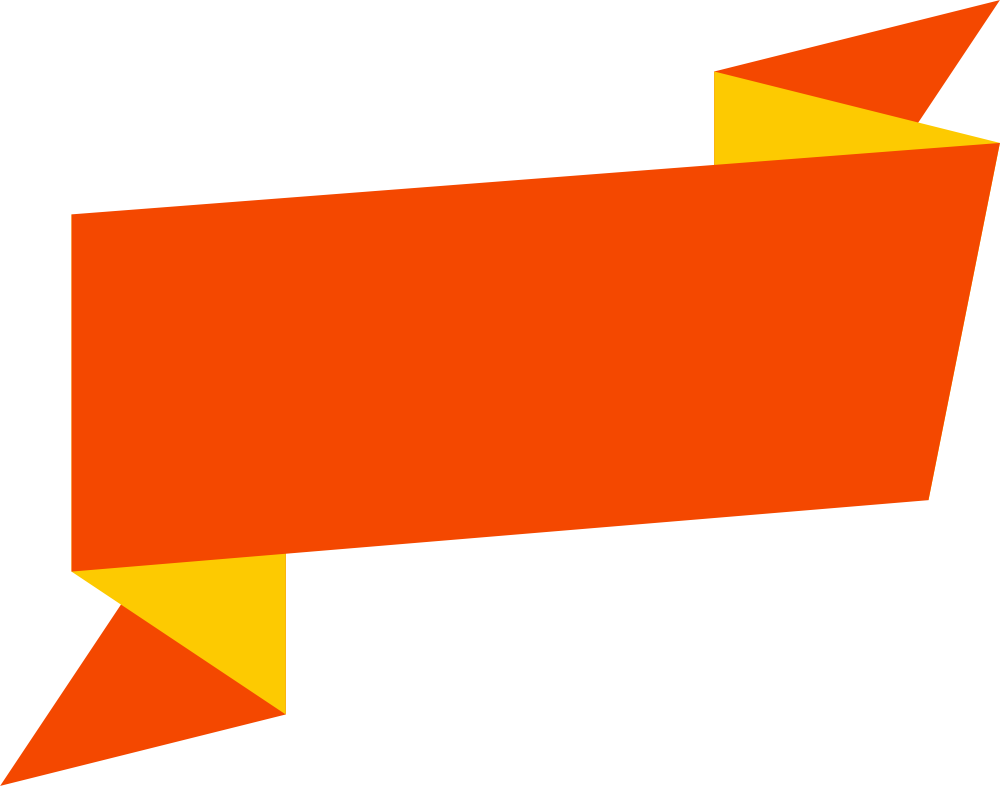 orange banner png