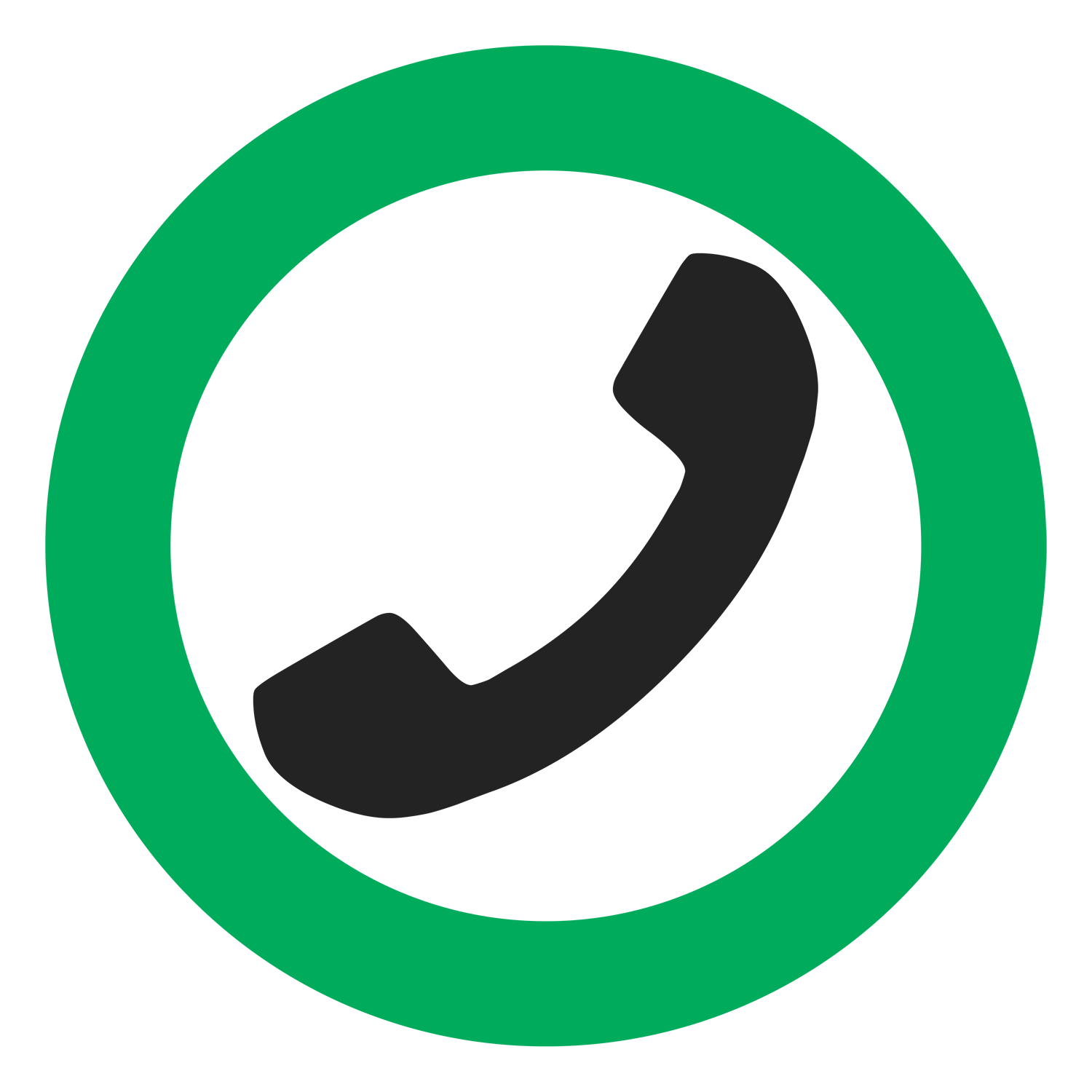 green mobile icon