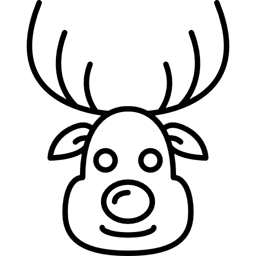 Vector Reindeer Icon PNG Transparent Background, Free Download #34813 ...