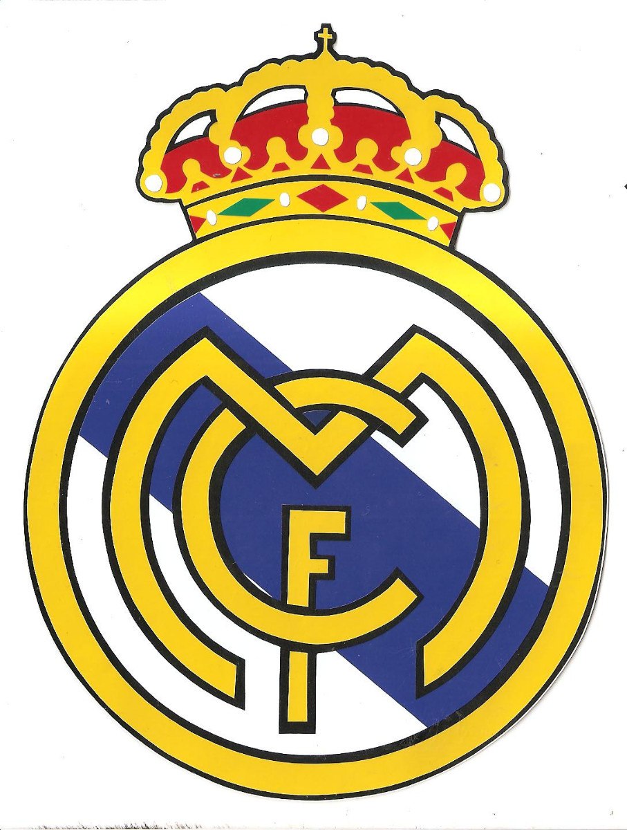 Real Madrid Logo - Simbolo Do Real Madrid Para Colorir Transparent PNG -  600x470 - Free Download on NicePNG
