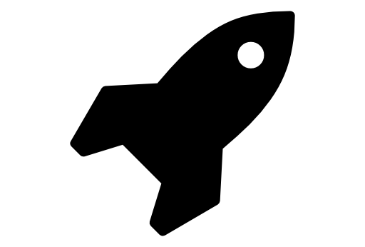 rocket ship silhouette png