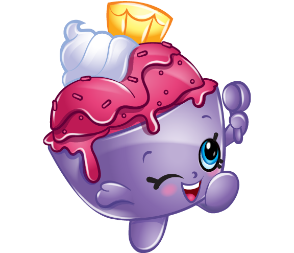 Shopkins Cream Queen Art Official PNG Transparent Background, Free ...