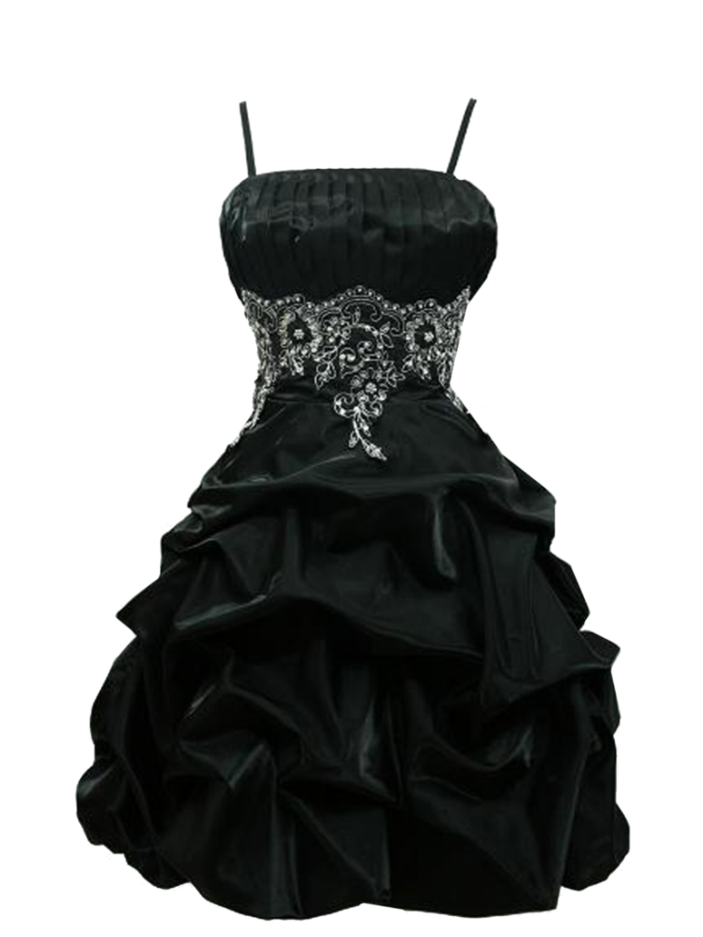 Short Black Dress PNG Transparent Background, Free Download #26098