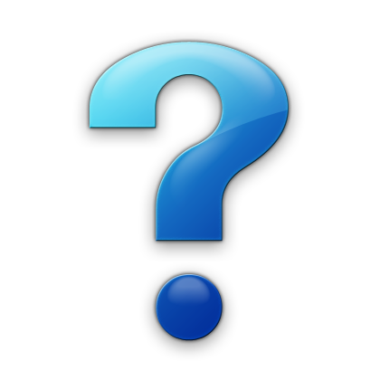 Simple Blue Question Mark Icon Free Icons And PNG Backgrounds