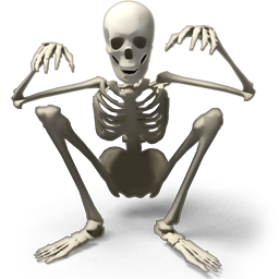 Sitting Skeleton PNG Transparent Background, Free Download #43849 -  FreeIconsPNG