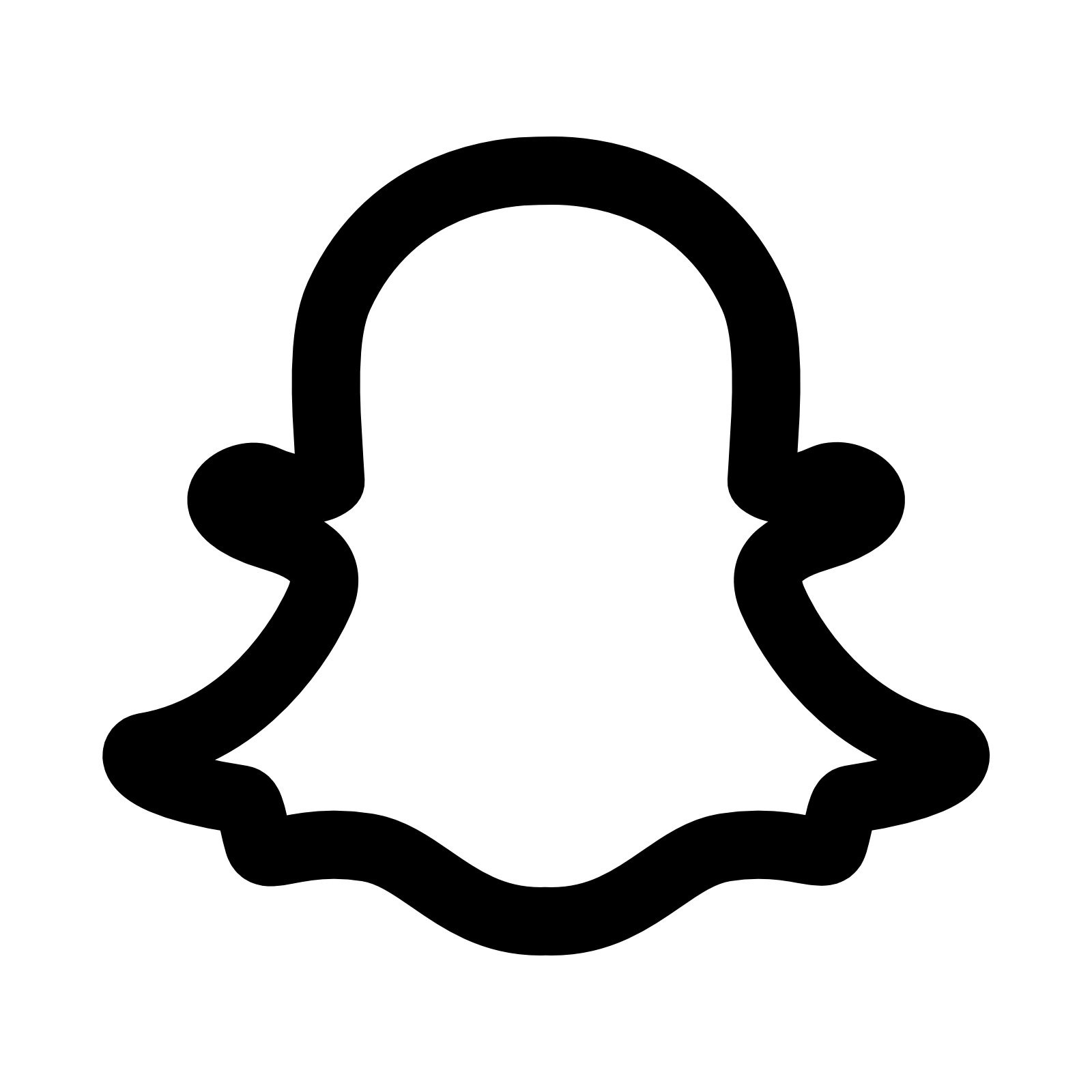 Snapchat Logo PNG, Snapchat Logo Transparent Background - FreeIconsPNG