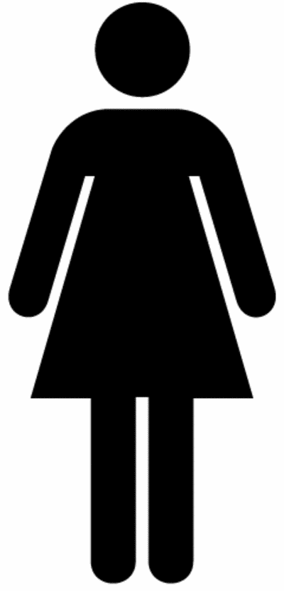 Symbol Of Woman Icon Size PNG Transparent Background, Free Download ...