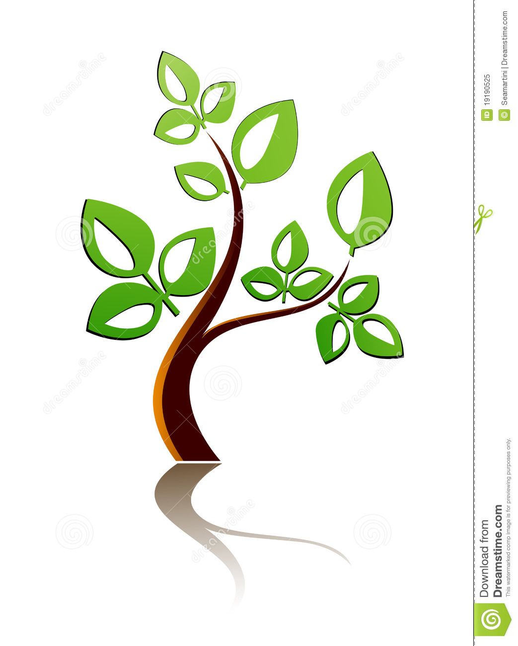 Tree Icon Royalty Free Stock Photo Image: 19190525 1043x1300, 166.72 KB