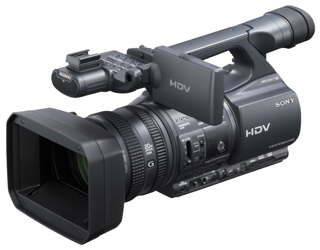 Cámara Video HDV Sony PNG transparente - StickPNG