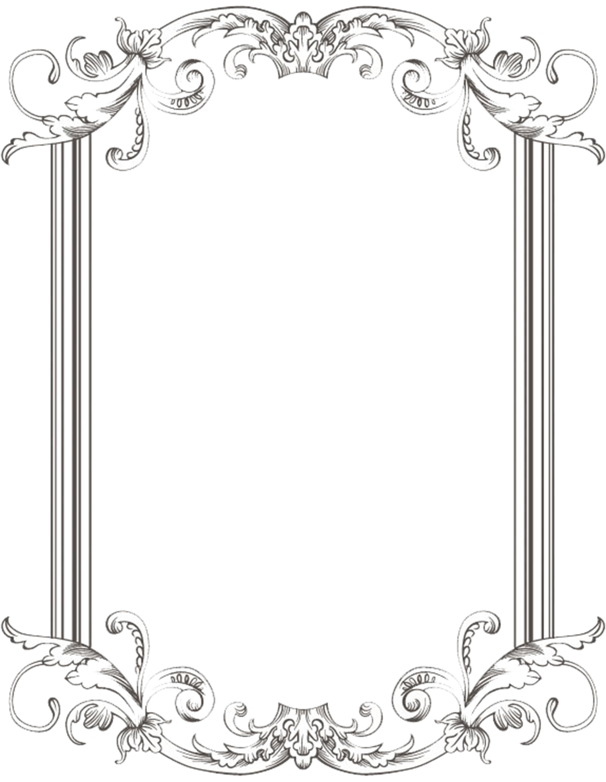 Browse And Download Vintage Frame Png Pictures #30389 