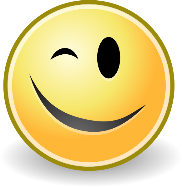 Winking Smiley Ico Png Transparent Background Free Download Freeiconspng