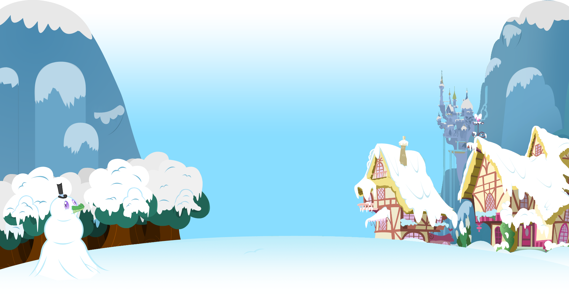 snow clipart background