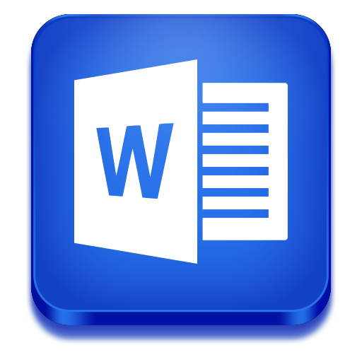 Word Icon Microsoft Office 2013 Iconset Iconstoc Png Transparent