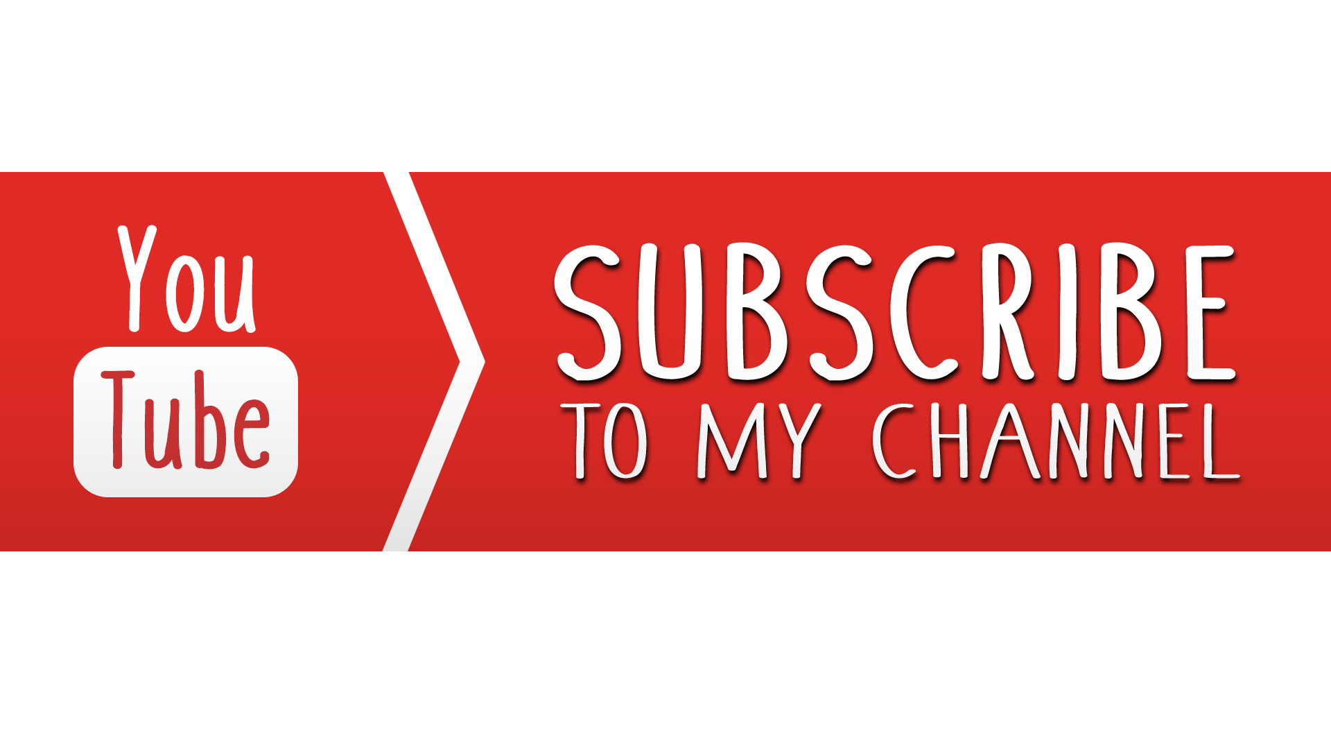 Youtube Logo Subscribe To My Channel Red Button Png Transparent Background Free Download Freeiconspng